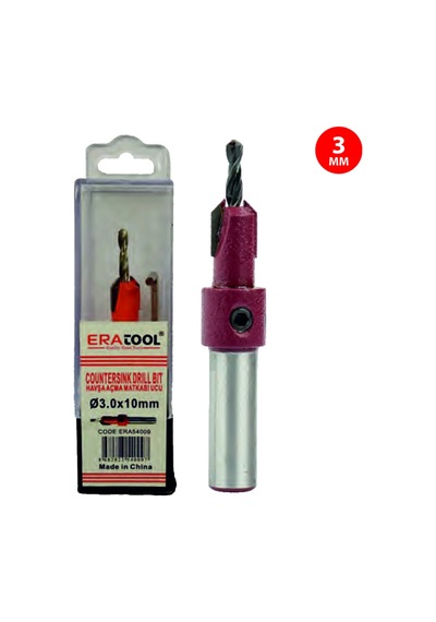 Havşa Matkabı 3.0mm 10mm Era54009 Eratool