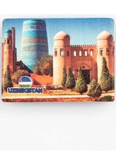 Özbekistan Temalı Taş Magnet