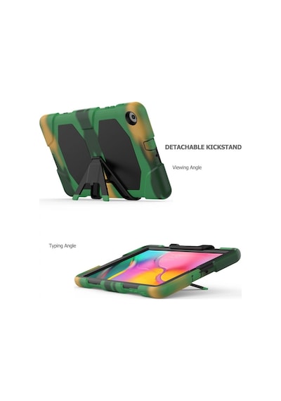 Samsung Galaxy Uyumlu, T510 Tab A 10.1 Kılıf Griffin Tablet Kapak - Kamuflaj