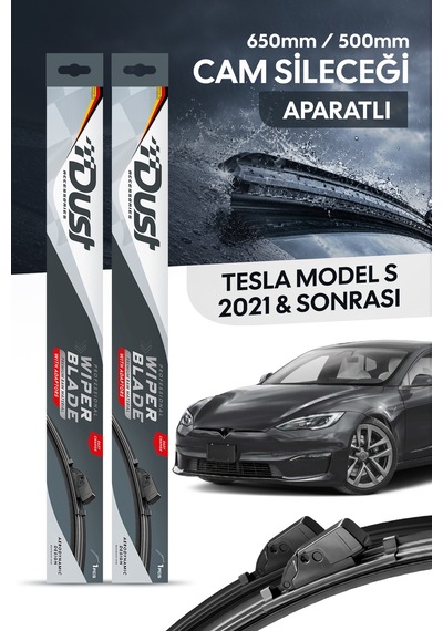 Tesla Model S 2021-sonrası Uyumlu Silecek Takımı 650mm/500mm S13