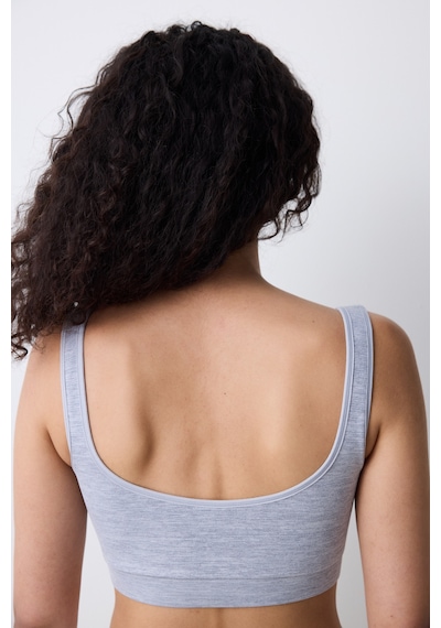 Penti Reversible Seamless Çok Renkli Crop Üst