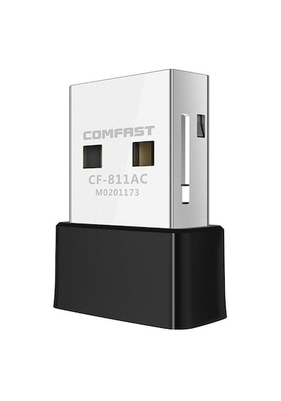 Schulzz Comfast 650 Mbps USB Mini Wi-Fi Adaptörü Rtl811 5Ghz Kablo