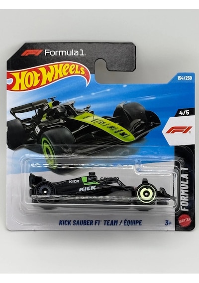 Hot Wheels 1/64 Kick Sauber F1 Team 4/5 Formula 1