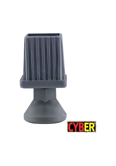 M12 Ayarlı 40X40 Plastik Rutil Ayak Takımı Gri