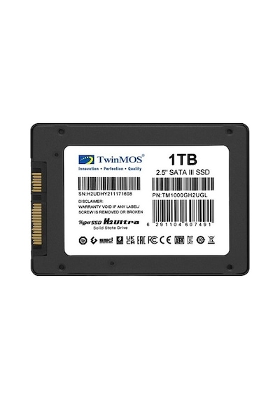 Twinmos Tm1000gh2ugl 2.5 1tb Sata3 580mb-550mb/s 3dnand Ssd