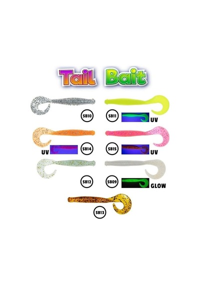 Fujin Tail Bait 105mm Silikon Balık Sb11