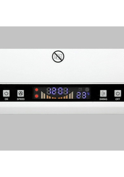 Simtech KM-1718 Duvar Tipi Vantilatör Beyaz