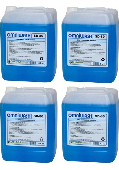 Omniwash Sd-80 Cam Temizleyici Sıvı 4 X 5000ml
