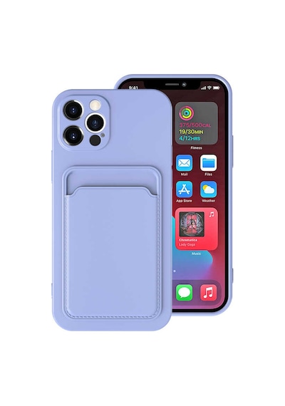 Zore İphone 12 Pro Max Uyumlu Ogaa Ofix Kılıf-lila