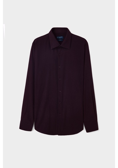 D'S Damat Ds Damat Slim Fit Bordo Armürlü Gömlek 5hf02ıg05185m Çok Renkli