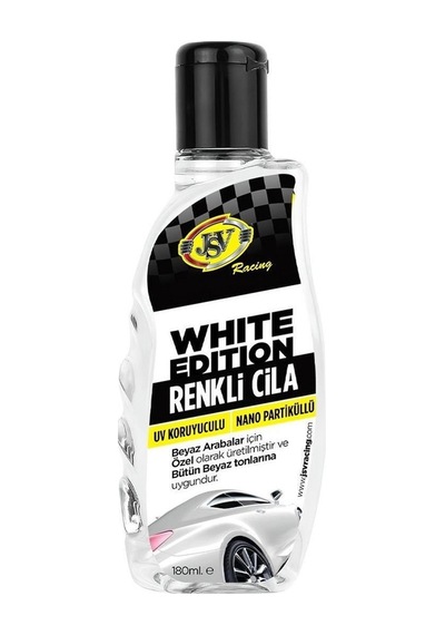 Racing White Edition Beyaz Renkli Cila 180 Ml Beyaz Boyalı Araçlara