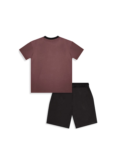 Denokids Smile Erkek Çocuk T-shirt Şort Takım Çok Renkli Denokids Smile Erkek Çocuk T-shirt Şort Takım Çok Renkli