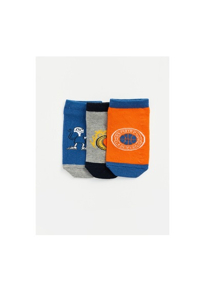 LC Waikiki Alıta Cıty Farkıyla Lcw Kids Lacivert Baskılı 3'lü Paket Erkek Çocuk Patik Çorap Lacivert - 925405119 Lacivert LC Waikiki Alıta Cıty Farkıyla Lcw Kids Lacivert Baskılı 3'lü Paket Erkek Çocuk Patik Çorap Lacivert - 925405119 Lacivert