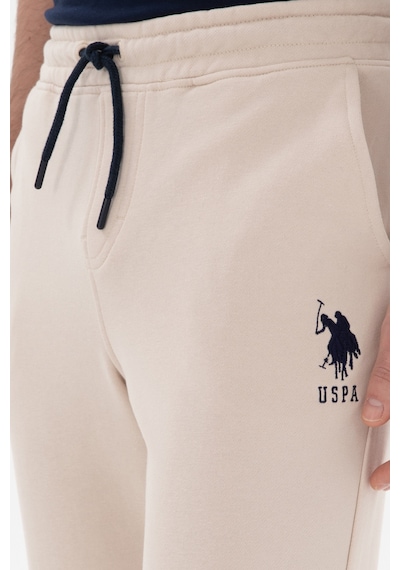 U.S. Polo Assn. Erkek Slim Fit Lastikli Paça Taş Eşofman Altı 50298047-VR049 U.S. Polo Assn. Erkek Slim Fit Lastikli Paça Taş Eşofman Altı 50298047-VR049