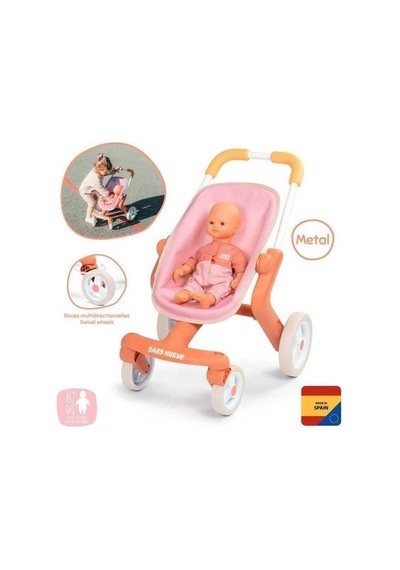 Smoby Baby Nurse Pop Bebek Arabası Oyuncağı 251224