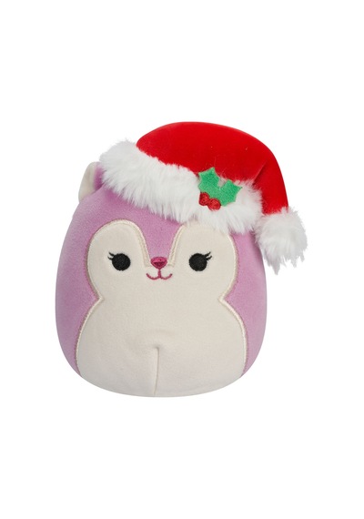 Squishmallows Yılbaşı Serisi - Sincap Allina 13 Cm