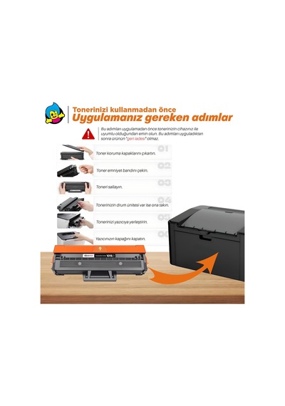 Scx-3405f 2'li Avantaj Paket / Mlt-d101s Samsung Uyumlu Muadil Toner