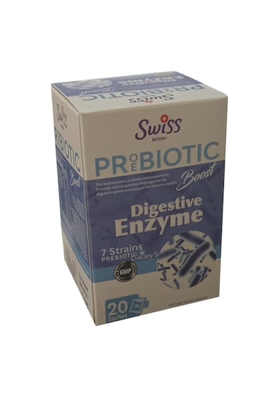 Swiss Bork Probiotic Boost Digestive Enzyme 20 Saşe