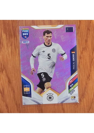 2026 Fans Favourite Pascal Gross Pink Oyun Kartı Fan52