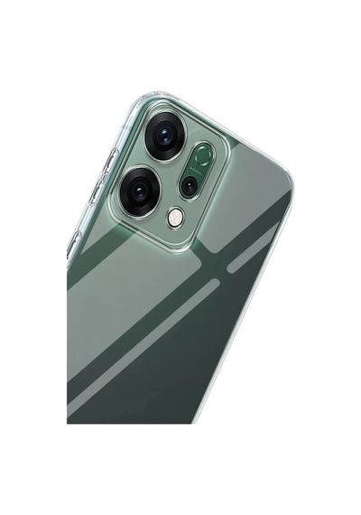 Jenerik Oppo Reno 14 Kılıf Lüx Şeffaf Silikon - Şeffaf