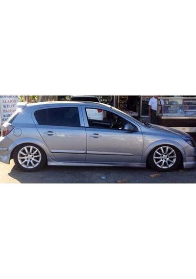 Opel Astra H HB Marşpiyel Seti Mat Siyah Plastik 2004-2009