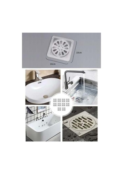 Buffer 10'lu Banyo Ve Mıutfak Lavabo Koku Önleyici Ve Haşere Böcek Önleyici Gider Filtresi Plastik Diğer