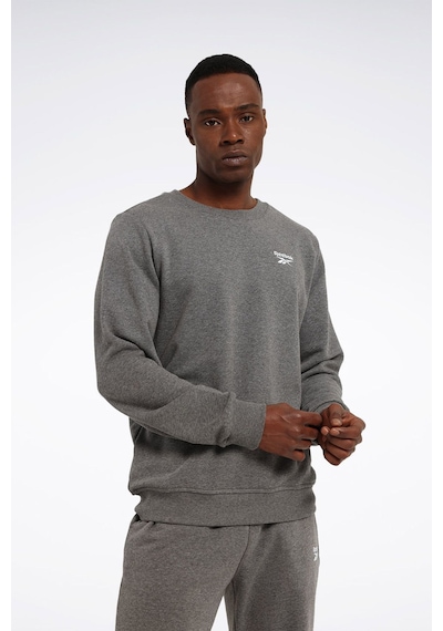 Reebok Rı Ft Left Chest Crew Gri/antrasit Erkek Sweatshir 101965467 Gri