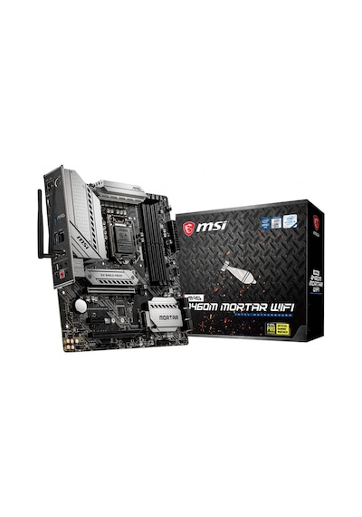 MSI MAG B460M Mortar Wi-Fi Intel B460 2933 MHz DDR4 Soket 1200 mATX Anakart