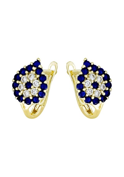 Altın Nazar Çocuk Küpe T076820 Sarı Altın