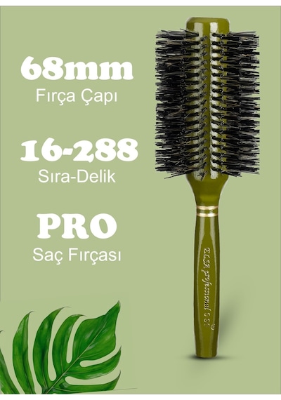 Professional 0.90 Yeşil Saç Fırçası