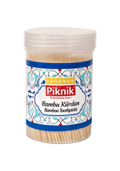 5 Adet Piknik Bambu Jelatinli Kürdan 200'lü