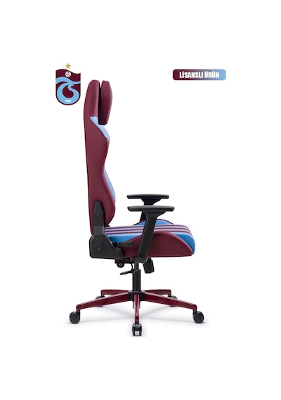Fanchair X Trabzonspor Çubuklu Lisanslı Oyuncu Koltuğu-47 Bordo