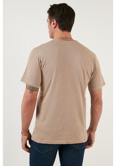 Buratti Erkek T Shirt 5902000 VİZON Vizon