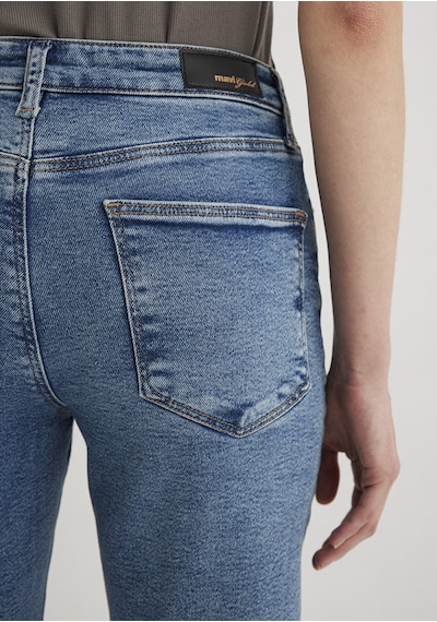 Mavi - Cindy Gold Shape Puslu Indigo Mavisi Jean Pantolon 100277-89183 Mavi