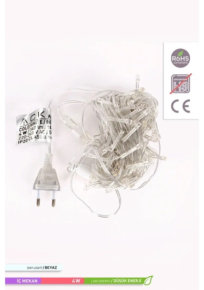 ACK 100 LED li Eklenebilir LED Süsleme, Yılbaşı Ağacı Süsleme 650