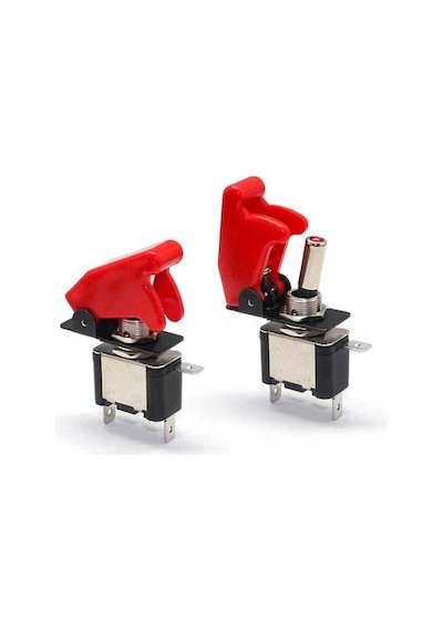 Robotistan Missile Switch - Kapaklı On-Off Anahtar
