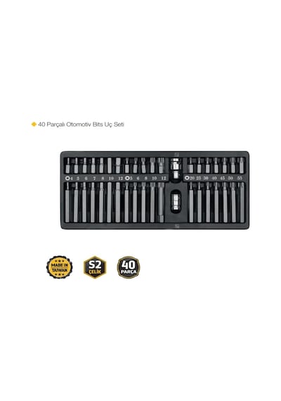 Gfb Bits Uç Seti 40 Parça 5260