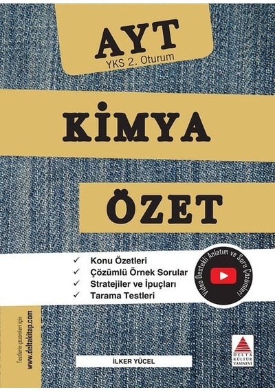 YKS 2.Oturum Kimya Özet  -  İlker Yücel  -  Delta Kültür