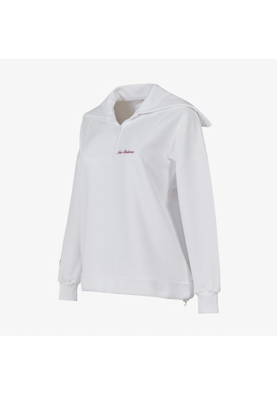 New Balance Wnc1609 Lifestyle Kadın Beyaz Sweatshirt Wnc1609-wt