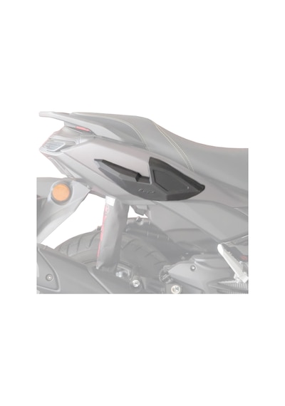 Gp Kompozit Yamaha Nmax 125 / 155 2025 Uyumlu Sele Altı Grenaj Koruma Siyah