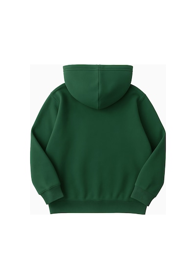 3'lü Kapüşonlu Sweatshirt Seti- Minimal Run Baskılı- Siyah, Nefti Yeşili, Gri- Kışlık Şardonlu Kumaş Siyah Nefti Yeşili Gri