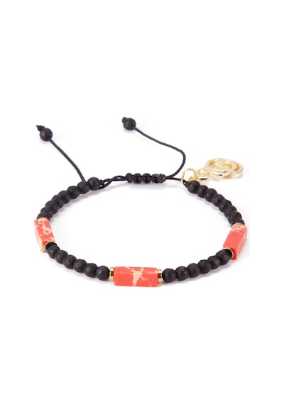 Gsstore Galatasaray Doğal Taş Hematit,oniks,varasit Makrome Bileklik U251238