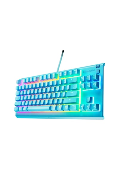Steelseries Apex 3 Tkl Tr Q Rgb Membrane Kablolu Aqua Gaming Ckckstl0022
