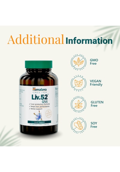 Himalaya Liv52 Gnx 60 Tablet