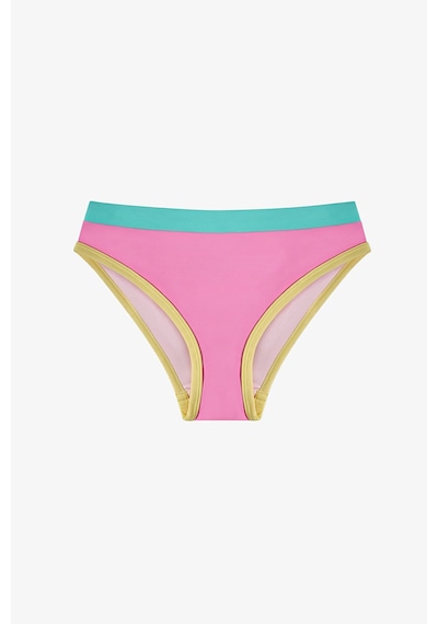Penti Kız Çocuk Açık Pembe Beauty Halter Hologram Desenli Bikini Takımı