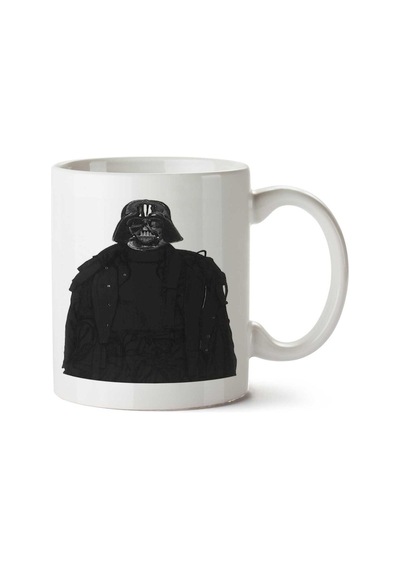 Star Wars Darth Vader Mont İki Tarafı Baskılı Kupa Bardak Çok Renkli