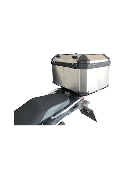 Gp Kompozit Base Universal 58 Lt Alüminyum Motosiklet Çantası Gri Diğer