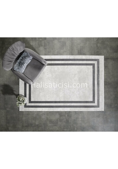 Gümüşsuyu Halı Black&Brown 11297 Gri