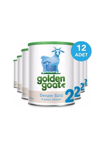 Golden Goat 2 Keçi Sütlü Devam Sütü 400 G - 12 Adet Golden Goat 2 Keçi Sütlü Devam Sütü 400 G - 12 Adet