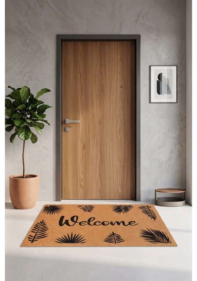 Villadia Home Textile Kapı Önü Paspası Kaymaz Taban Dekoratif Paspas Ev Giriş Antre İç Ve Dış Mekan Paspası 45x70 Cm 17ypycoco